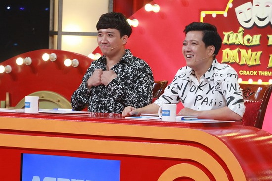 Hai giám khảo Trường Giang và Trấn Thành.