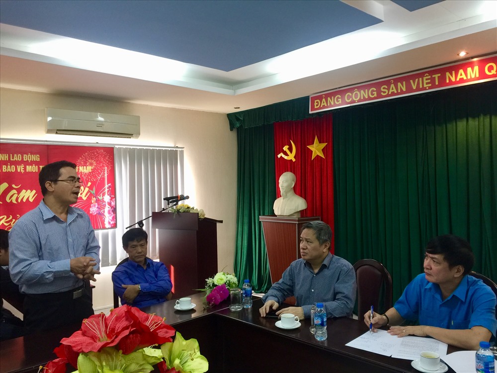 BS Võ Quang Đức trình bày khó khăn mà Phân viện đang gặp phải