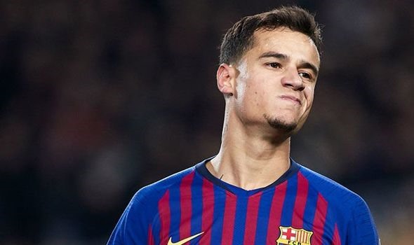 MU muốn sở hữu Philippe Coutinho vào kỳ chuyển nhượng Hè 2019. Ảnh Daily Express