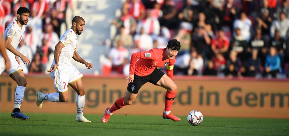 Ngôi sao Son Heung-min thi đấu mờ nhạt tại giải đấu ở UAE. Ảnh AFC