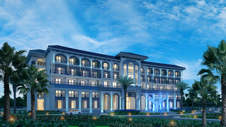 Golden Resort là kiến trúc đỉnh cao trong không gian nghỉ dưỡng.