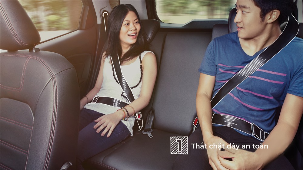 Thắt dây an toàn là cách thức đơn giản nhất để đảm bảo an toàn cho bạn khi lái xe.