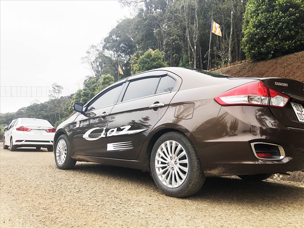 Chiếc Suzuki Ciaz mà Duy Nguyễn sử dụng