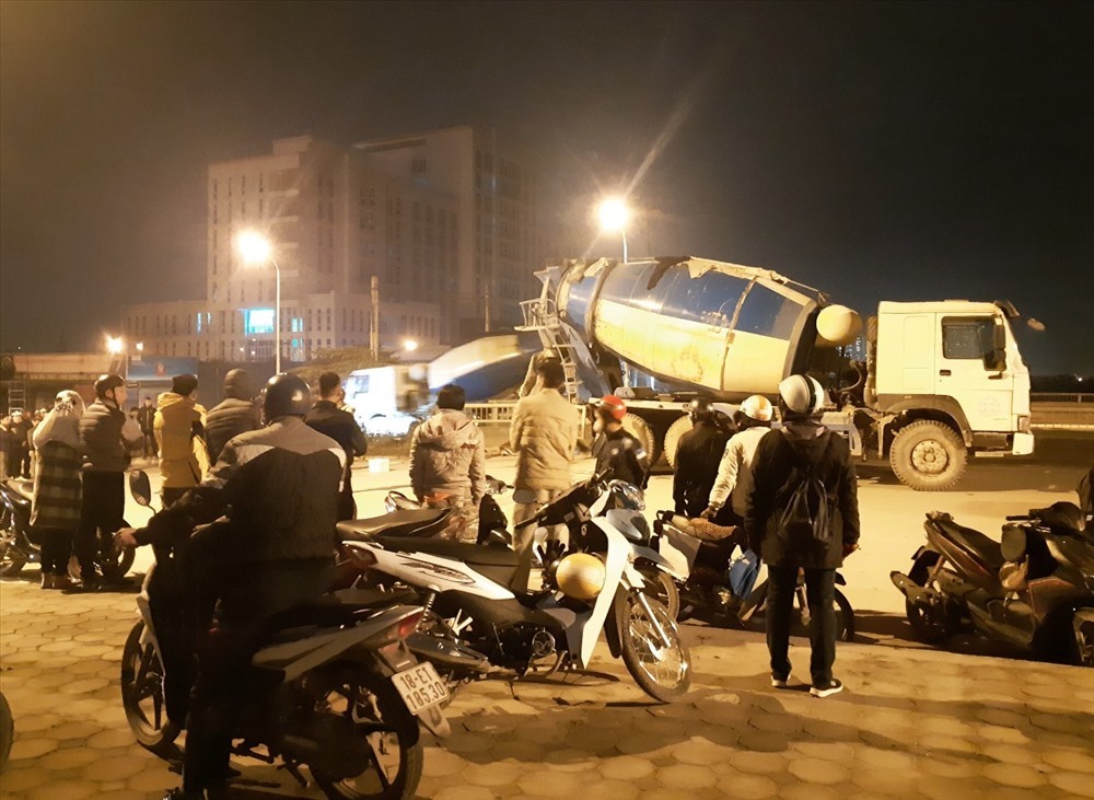 Hiện trường vụ tai nạn. Ảnh: Thế Kỷ.