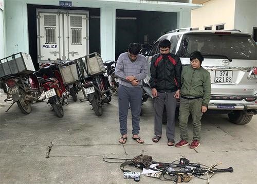 Các đối tượng cùng phương tiện dùng để hành nghề