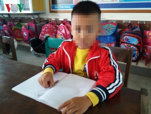 Cháu Trương Ngọc Hải. Ảnh: VOV