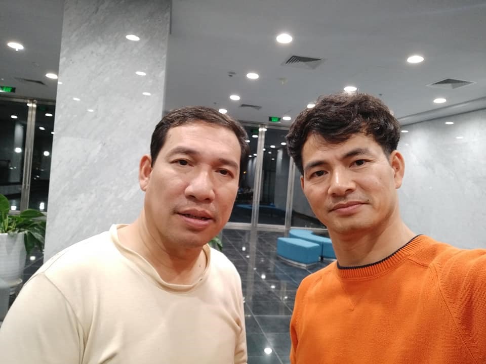Hình ảnh hậu trường mới nhất được Xuân Bắc chia sẻ.