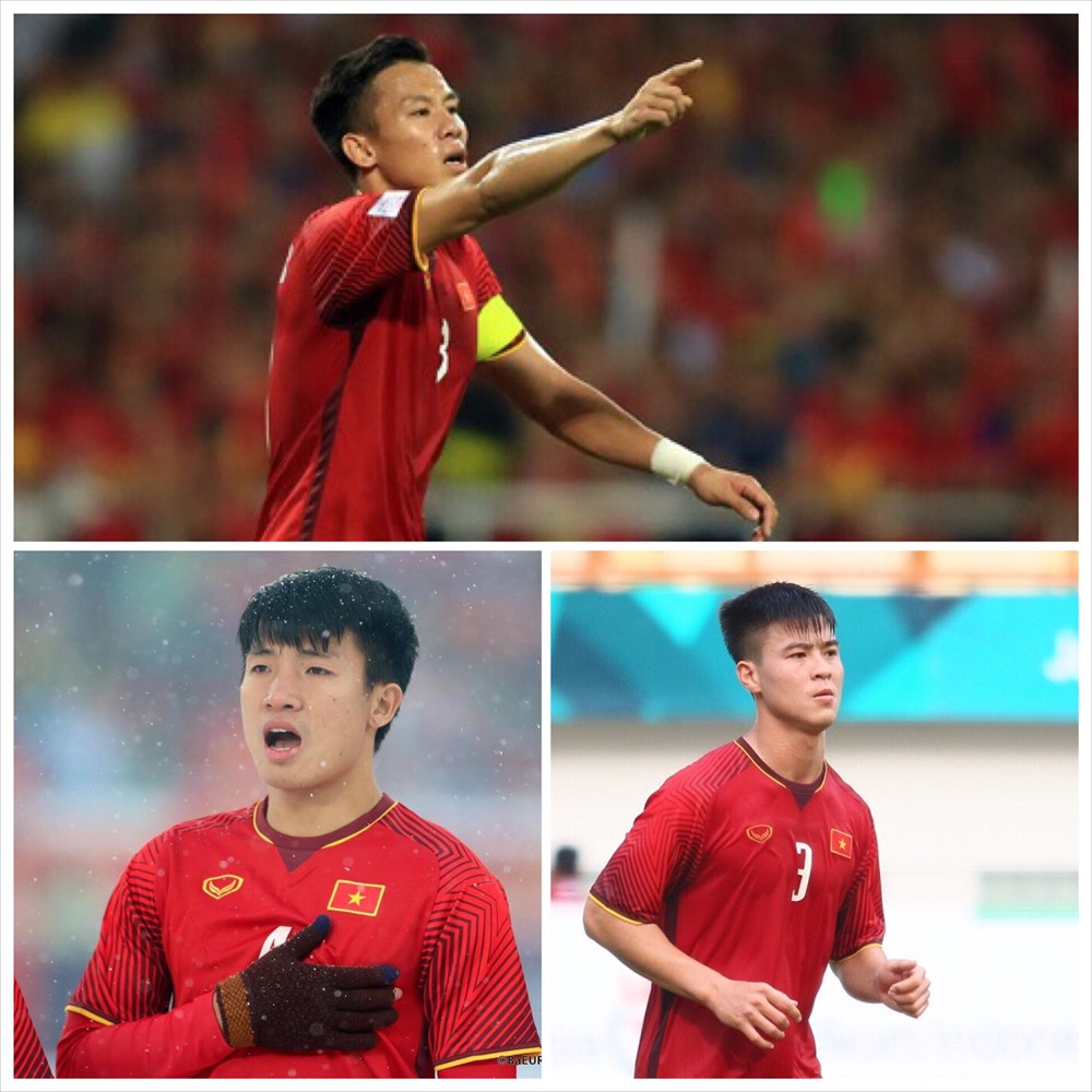 Trung Vệ: Tiến Dũng – Ngọc Hải – Duy MạnhVắng mặt đáng tiếc của Đình Trọng ở ASIAN Cup lần này là tổn thất không nhỏ với hàng phòng ngự của ĐT Việt Nam. NHM đang chờ đợi sự tính toán và thay đổi của thầy Park để tạo ra sự vững chắc trước khung thành của Đặng Văn Lâm. Cây viết Arvlnd Srlram đã dự đoán, HLV người Hàn sẽ để Ngọc Hải về trung tâm hàng phòng ngự, đưa Tiến Dũng ra đá lệch trái, phía bên phải vẫn có sự góp mặt của Duy Mạnh. Sự thay đổi này là hợp lý trong tình hình đội tuyển hiện nay.
