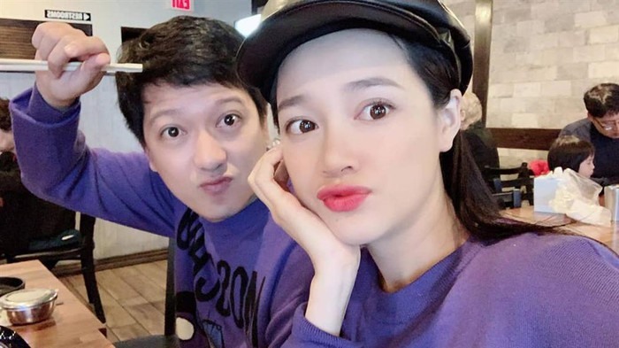 Vợ chồng Nhã Phương - Trường Giang.
