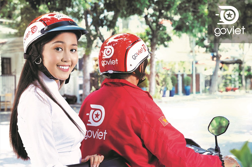 Thâm nhập thị trường Viet Nam sau Grab, nhưng Go-Viet với sự hậu thuẫn của Go-Jek (Indonesia) cũng đang khuếch trương mạnh mẽ.