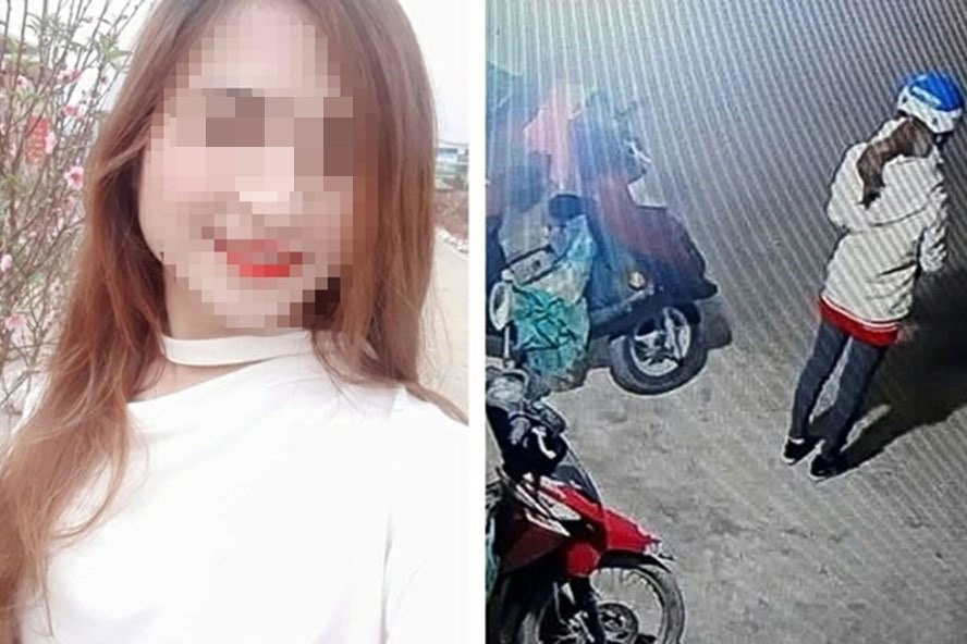 Duyên và hình ảnh cuối trước khi bị sát hại.