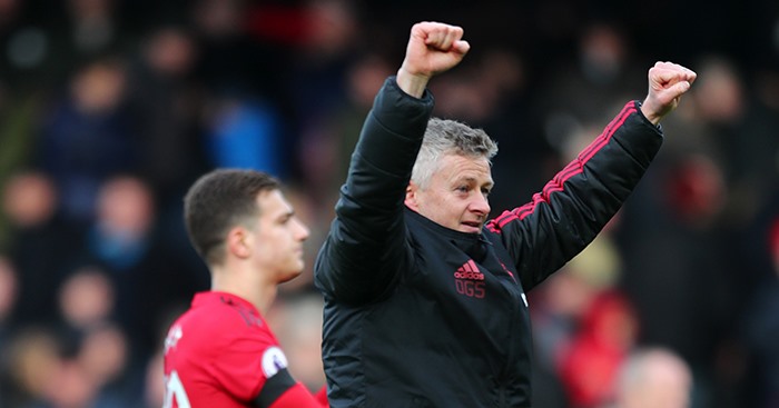 HLV Solskjaer được BLĐ MU cân nhắc ký hợp đồng vào cuối mùa giải. Ảnh Planet Football