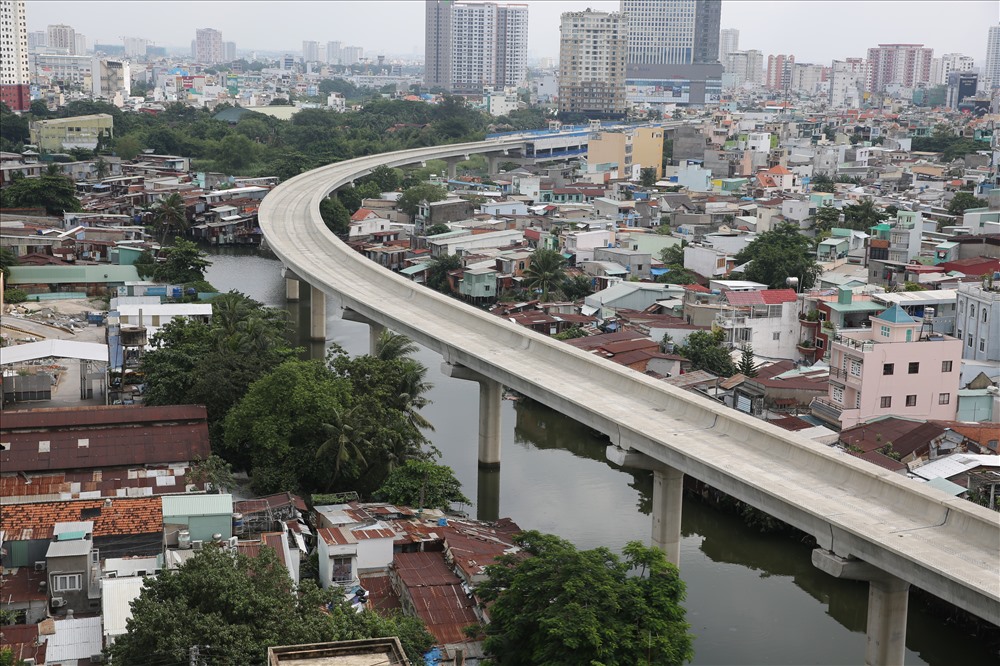 Tuyến metro số 1 đã hoàn thành 62% tiến độ