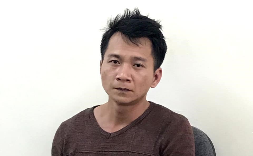 Nghi phạm Vương Văn Hùng.