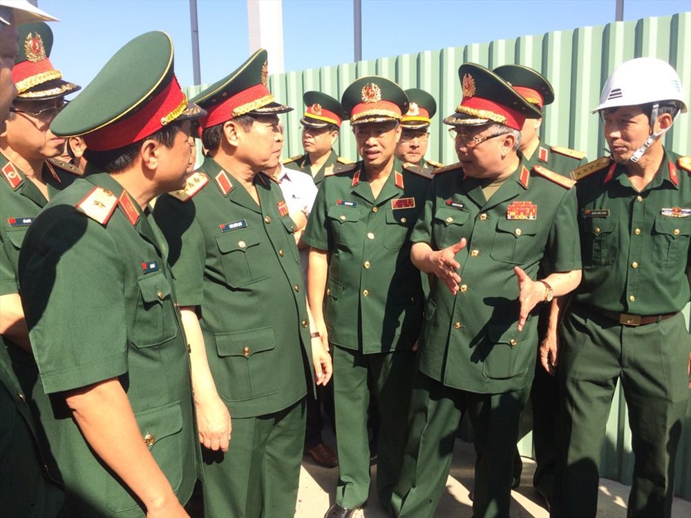 Đoàn công tác kiểm tra thực địa sân bay Biên Hòa