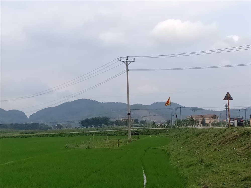 Khu vực các đối tượng đang cố thủ