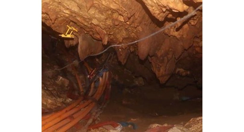 Những hình ảnh đầu tiên bên trong hang Tham Luang sau 6 tháng 13 thành viên đội Lợn hoang được giải cứu. Ảnh: The Nation.