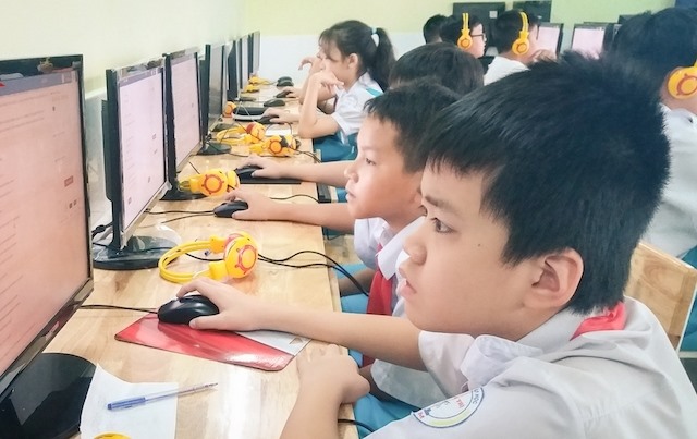 32 nghìn thí sinh bước vào cuộc thi tiếng Anh English Champion 2019. Ảnh: Nhân Dân