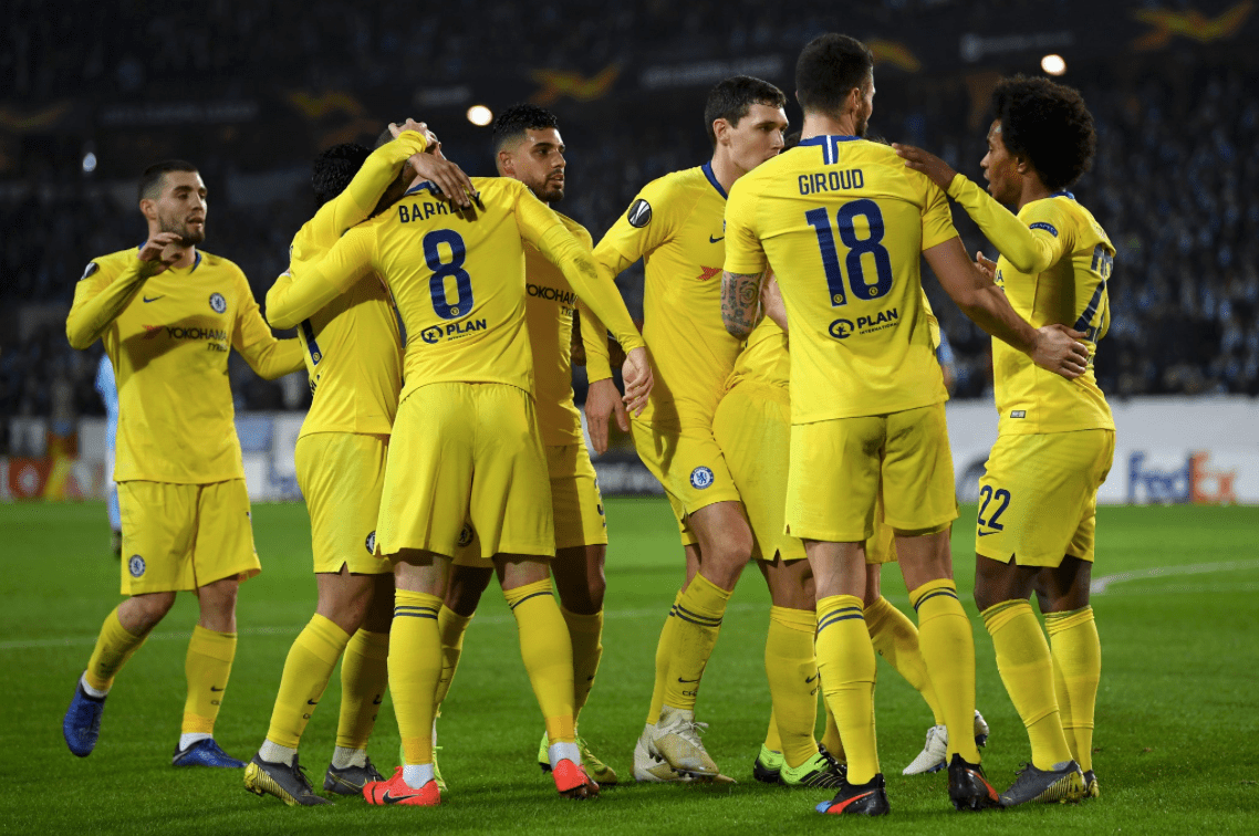 The Blues vừa có trận thắng tại Europa League. Ảnh: Getty.