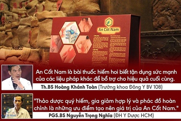 Điều trị viêm quanh khớp vai dứt điểm nhờ An Cốt Nam