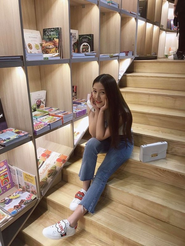 Cô em chồng Huỳnh Ân của Hari Won.