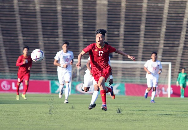 U22 Việt Nam sẽ chạm trán đối thủ U22 Timor Leste vào ngày mai (19.2). Ảnh: VFF