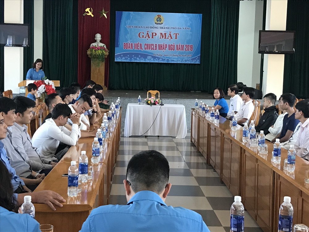 Có 67 Đoàn viên, CNVCLĐ thuộc LĐLĐ Đà Nẵng trúng tuyển nghĩa vụ quân sự năm 2019. Ảnh: H.V.M