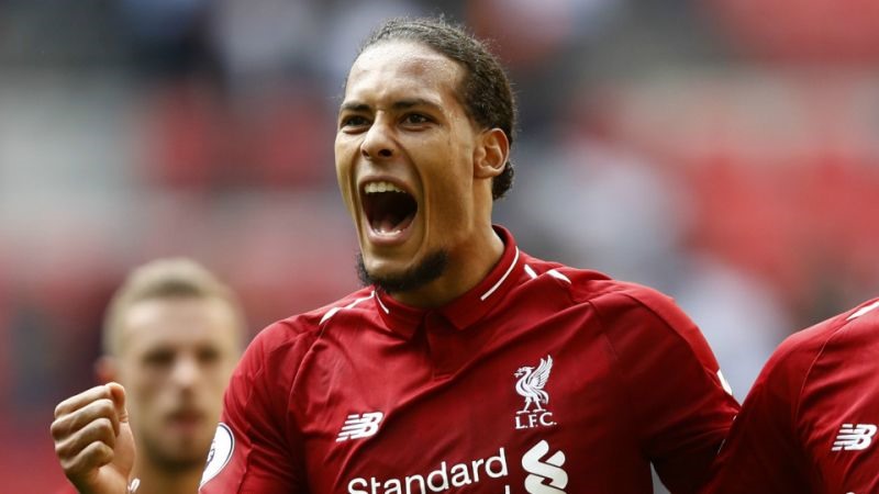 Trung vệ Van Dijk lỡ trận gặp Bayern Munich. Ảnh Yahoo! Sports