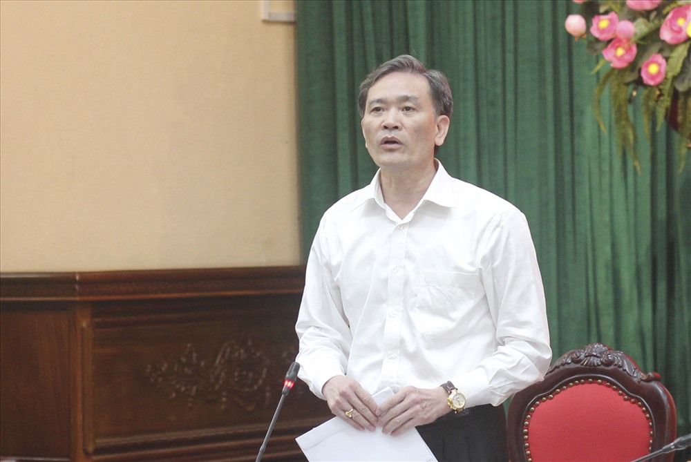 Chánh Thanh tra Thành phố Hà Nội Nguyễn An Huy. Ảnh Trần Vương