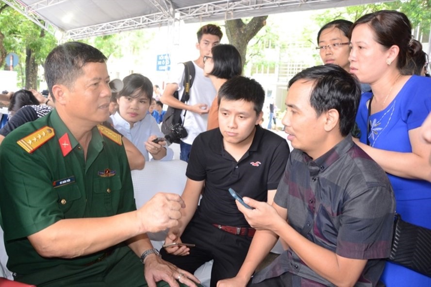 Dự kiến, các trường Quân đội có thể xây dựng đề án tuyển sinh riêng. Ảnh: Huyên Nguyễn