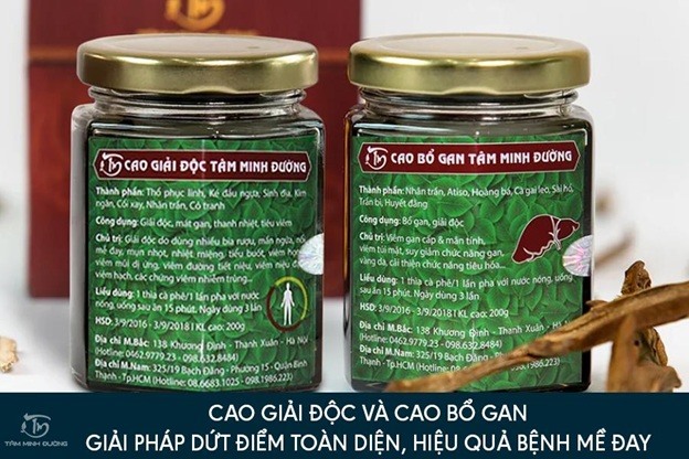 Giải pháp điều trị nổi mề đay mẩn ngứa hoàn hảo nhờ Cao Giải Độc và Cao Bổ Gan
