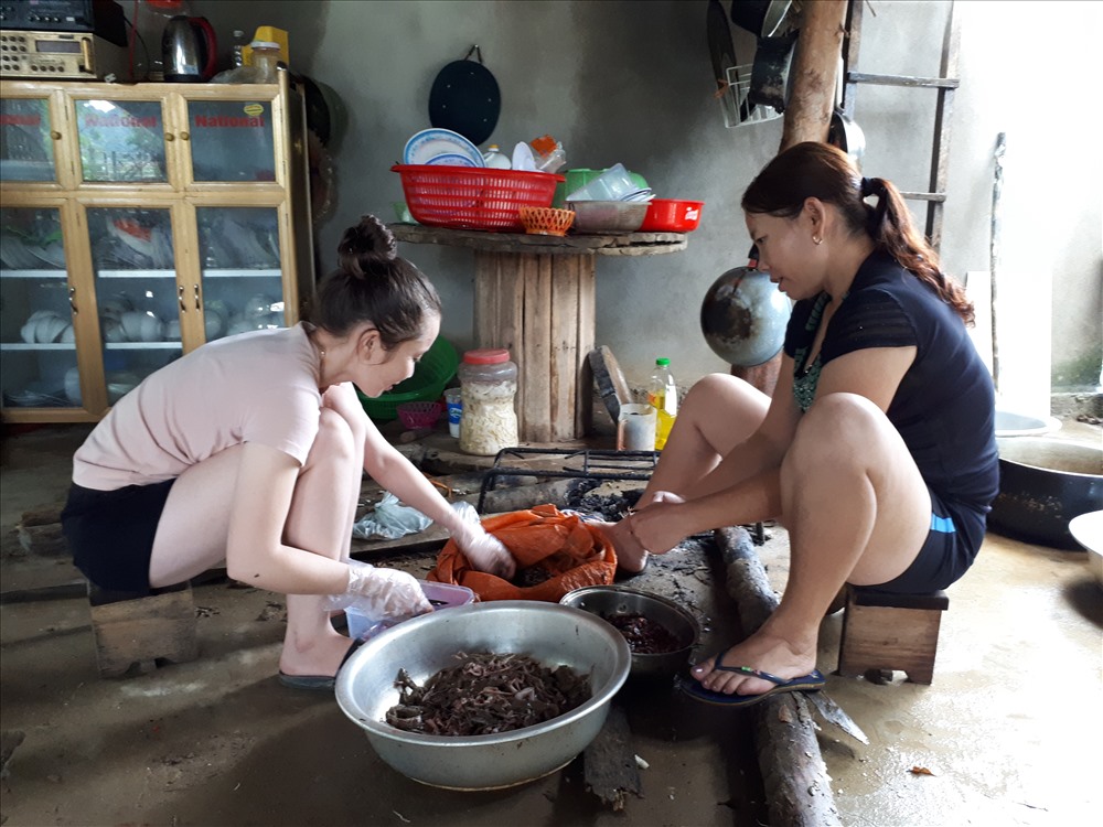 Cách chế biến món nhái của người dân vùng cao