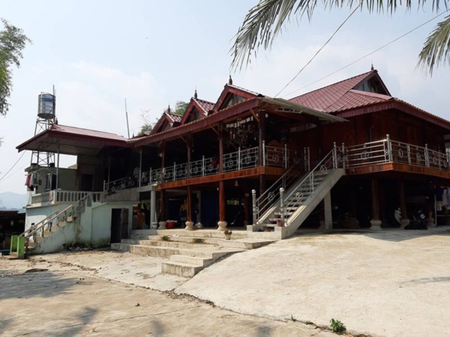 Ngôi nhà nơi xảy ra sự việc đau lòng bố sát hại con trai 10 tháng tuổi.