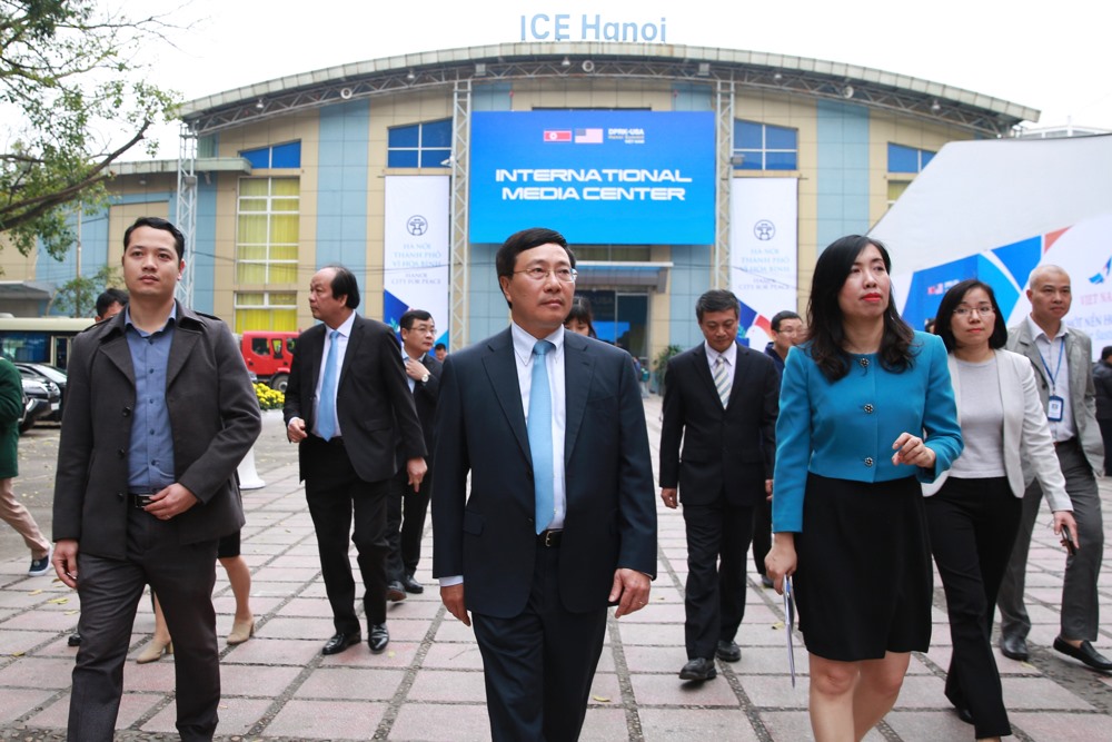 Nhằm chuẩn bị tốt nhất cho công tác thông tin, tuyên truyền và hoạt động của các hãng thông tấn, cơ quan báo chí trong nước và quốc tế đưa tin về Hội nghị Thượng đỉnh Mỹ - Triều lần hai được tổ chức tại Việt Nam, trung tâm sẽ chính thức đi vào hoạt động từ ngày 26.2-1.3.