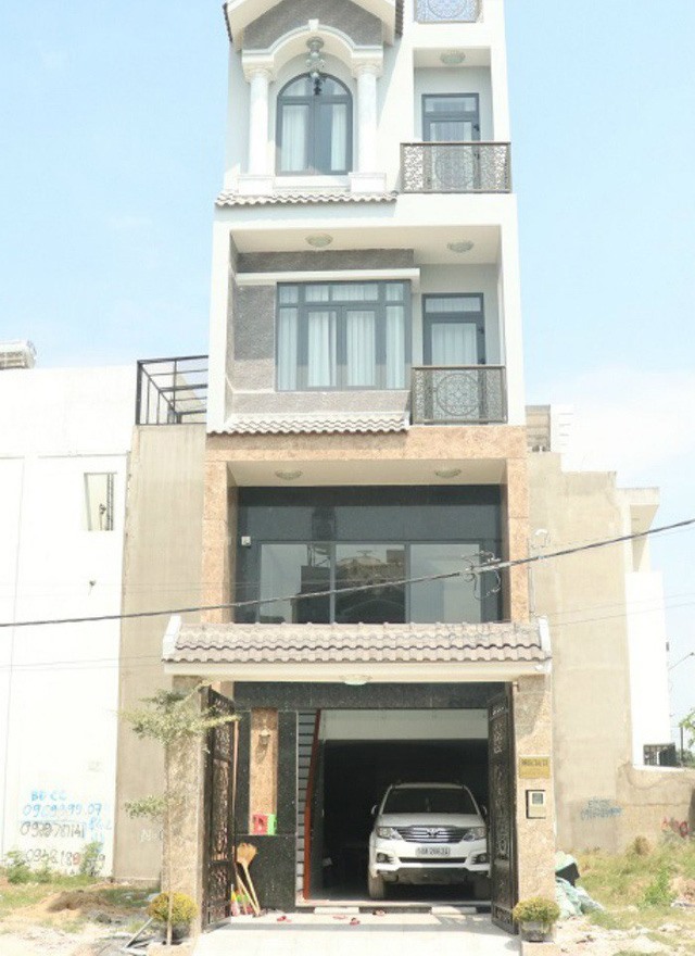 Căn nhà khang trang của Bảo Lâm.