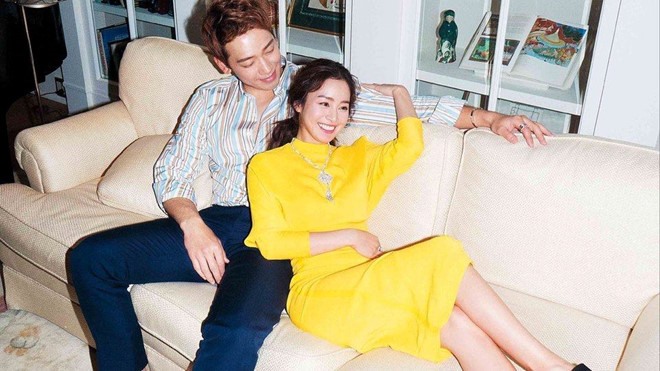 Kim Tae Hee mang thai lần hai sau gần hơn 1 năm sinh con gái đầu lòng.