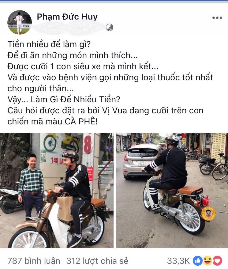 Câu trả lời của Đức Huy về câu hỏi “Tiền nhiều để làm gì?”