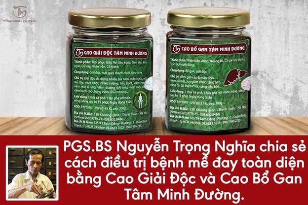 Đánh bay nổi mề đay với 2 sản phẩm Cao “song sinh’ Của Tâm Minh Đường