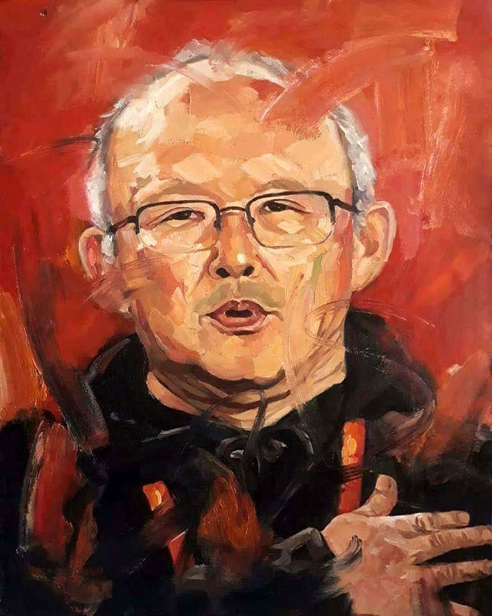 Tranh của hoạ sĩ Trần Thế Vinh.