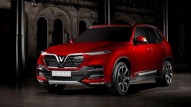 Chiếc SUV Lux cũng không hề kém cạnh.