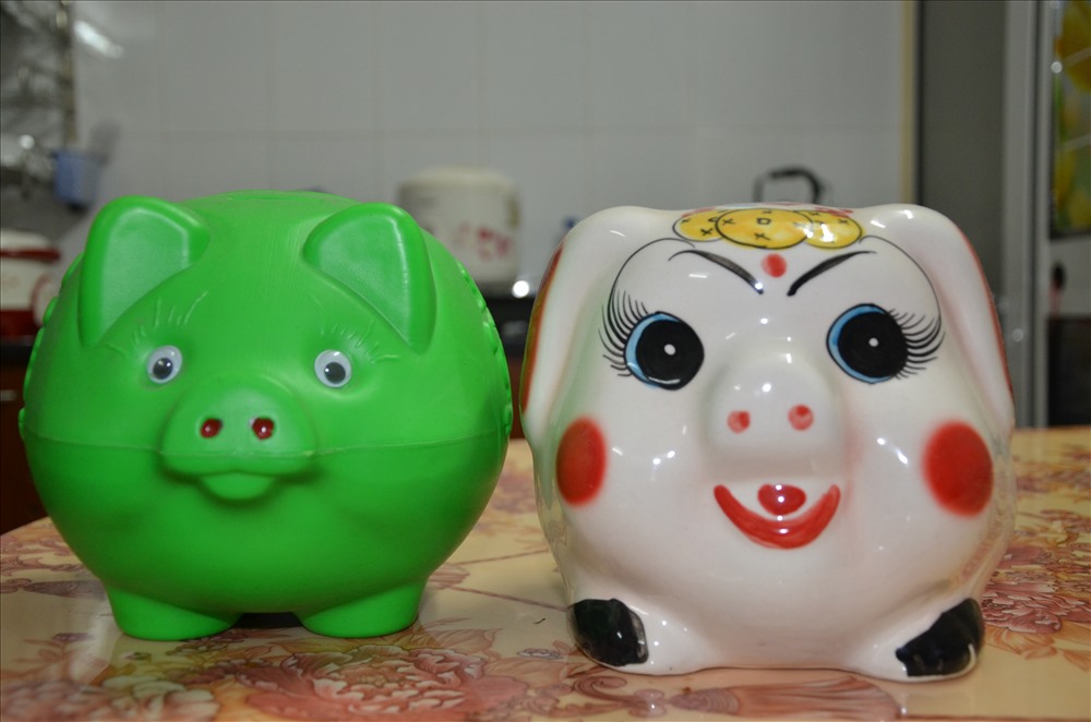 Con lợn tiết kiệm được liệt sĩ Lê Đức Lam và vợ nuôi để dành tặng con trai. Ảnh: Huyên Nguyễn