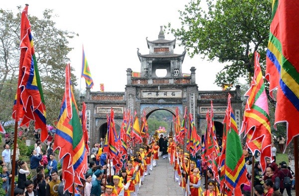 Lễ hội Cổ Loa. Ảnh: PV