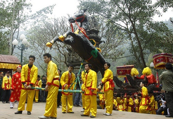 Lễ hội Gióng. Ảnh: PV