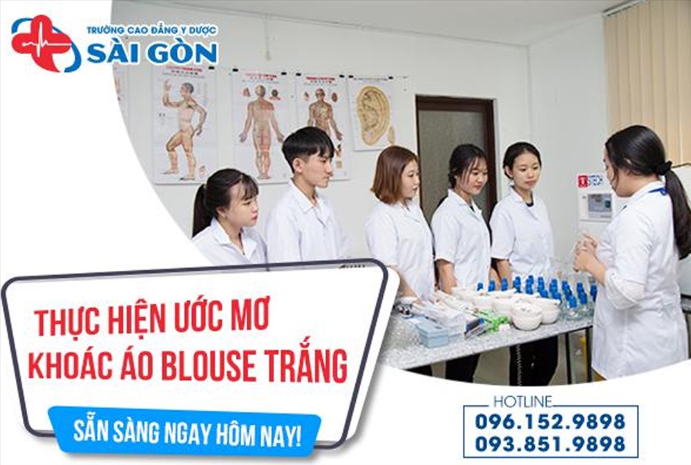 Cao đẳng Y Dược Sài Gòn tự tin là địa chỉ uy tín chấp cánh giấc mơ Y Dược.
