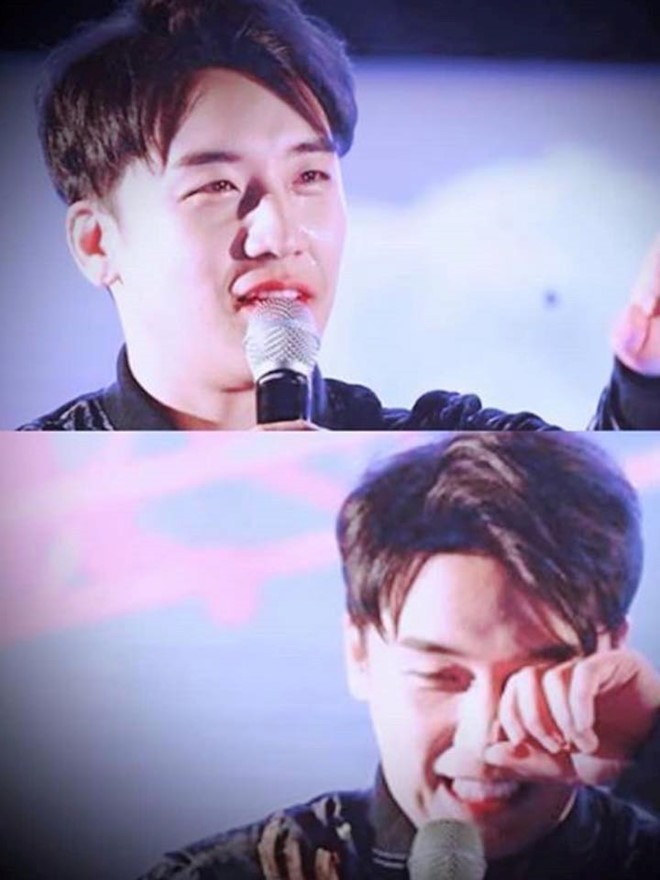 Seungri khóc xin lỗi khán giả.