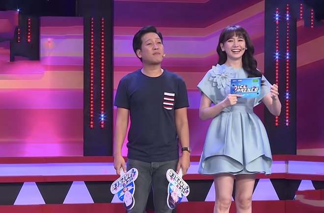 Trường Giang liên tục “đá xéo” Hari Won.