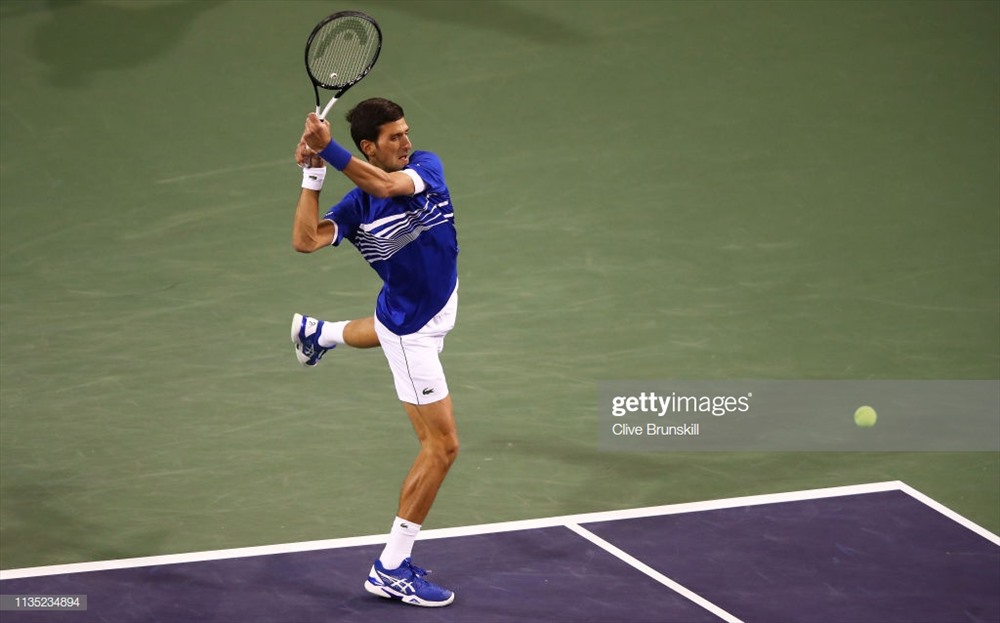 Nole tạm thời có lợi thế. Ảnh: Getty.