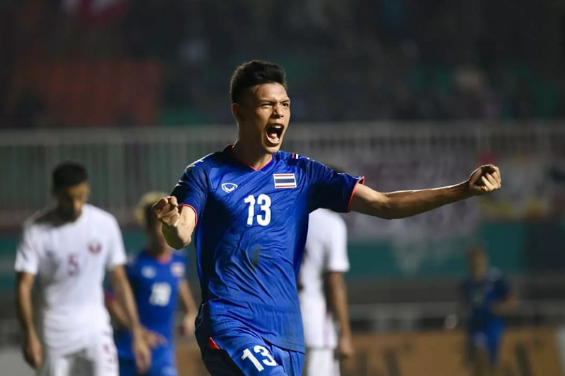 Supachai là nhân tố xuất sắc của U23 Thái Lan. Ảnh: VFF