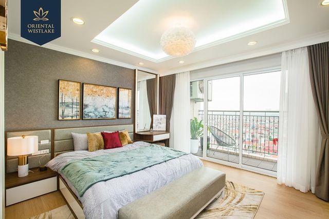Oriental Westlake được đầu tư xây dựng chất lượng cao tại vị trí vàng sát bên Hồ Tây. Ảnh: NSM