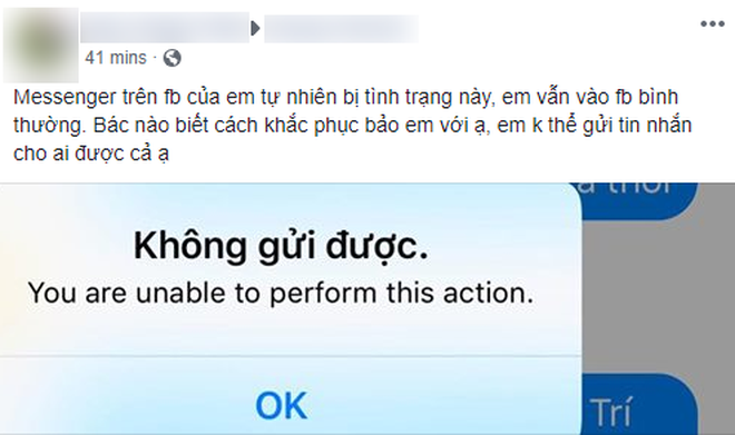 Tối ngày 1.8.2014, Facebook tại một số khu vực như Mỹ, Chile, Ấn Độ và Việt Nam tiếp tục gặp sự cố gián đoạn.